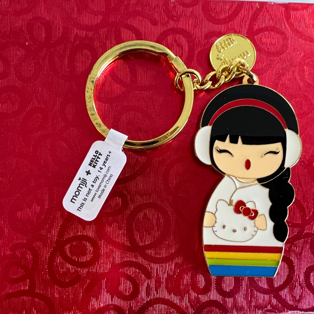 Momiji x Hello kitty keychain